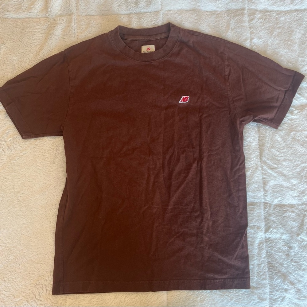 New Balance Men's Brown T-Shirt